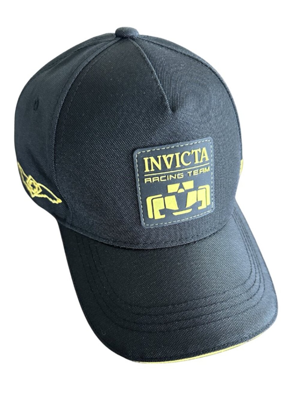 Black Invicta Racing Formula 2 Team Snapback (One Size)